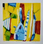 Zeefdruk Saskia Bremer - New Age b.3, Antiek en Kunst, Verzenden