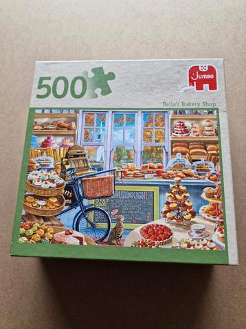 Jumbo puzzel: Bella's Backery Shop: 500 stukjes beschikbaar voor biedingen