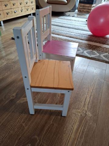 Houten Kinderstoel - Stevig & Leuk! beschikbaar voor biedingen