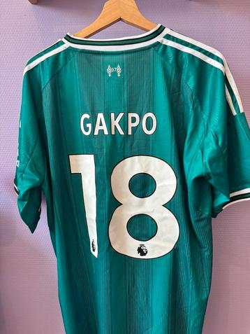 Liverpool 3e Shirt 2025/2026 – Gakpo #18 – Maat 4XL beschikbaar voor biedingen