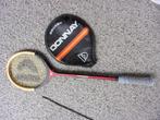 DONNAY SQUASH-RACKET MET LANG HANDVAT/VINTAGE JAREN 80, Sport en Fitness, Tennis, Overige merken, Racket, Ophalen of Verzenden