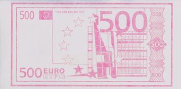 NIET BETAALBARE  EURO `S   WEL EETBAAR  500 - 200 -100 - 50 beschikbaar voor biedingen