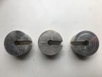 3 sleufgewichten 100 gram, Ophalen of Verzenden, Nieuw
