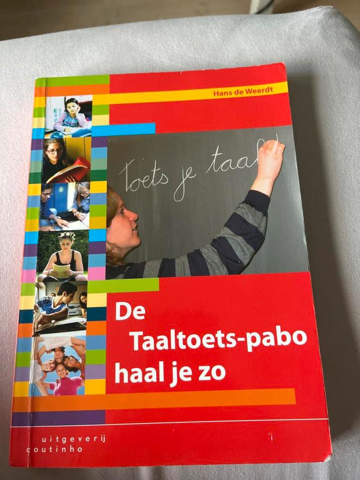 Taaltoets-pabo haal je zo - Hans de Weerdt, Boeken, Studieboeken en Cursussen, Zo goed als nieuw, HBO, Alpha, Ophalen of Verzenden