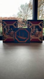 Twee grote Kapla dozen met blokjes en boek!, Ophalen of Verzenden, Zo goed als nieuw