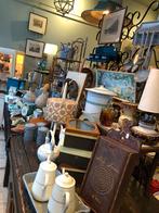 Heel veel emaille wit crème blauw petrol grijs rood groen, Ophalen of Verzenden