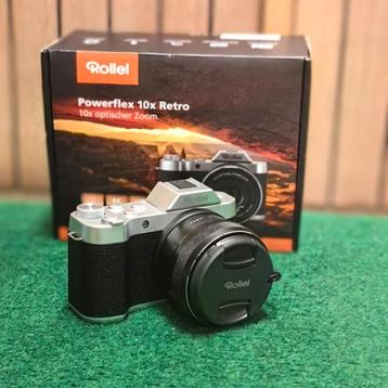 Rollei Powerflex 10x Retro 4K 64MP Digitale Camera - NIEUW beschikbaar voor biedingen