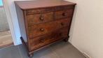 Commode antiek mahonie., Huis en Inrichting, Kasten | Ladekasten, 100 tot 150 cm, 50 tot 100 cm, Zo goed als nieuw, 3 of 4 laden