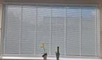 Mooie aluminium jaloezieën 3200x1700x35mm (Click for Blinds), Ophalen, Wit, Zo goed als nieuw, 200 cm of meer