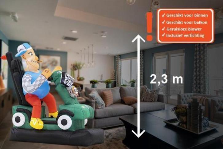 Abraham pop op Scootmobiel incl. verlichting te huur, landel, Hobby en Vrije tijd, Feestartikelen | Verhuur, Zo goed als nieuw