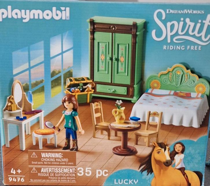 Playmobil Lucky's slaapkamer, Kinderen en Baby's, Speelgoed | Playmobil, Zo goed als nieuw, Ophalen of Verzenden