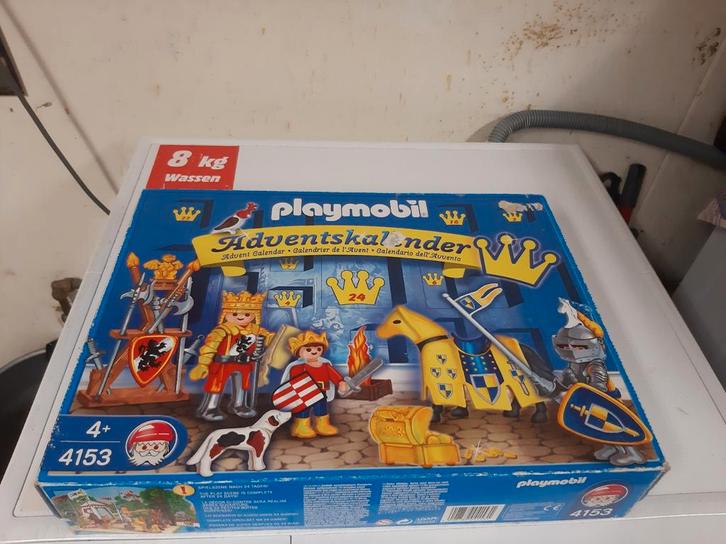 Playmobil Adventskalender 4153 - Ridders, Kinderen en Baby's, Speelgoed | Playmobil, Nieuw, Complete set, Ophalen of Verzenden