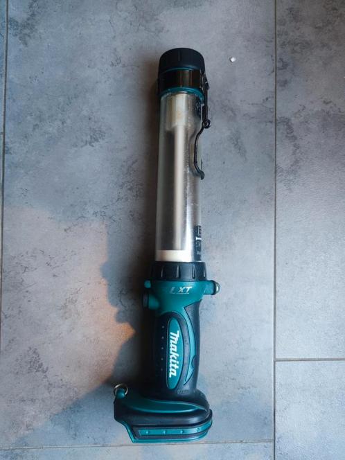 Makita lamp 18 & 14 volt BML184, Doe-het-zelf en Verbouw, Bouwverlichting, Gebruikt, Lamp, Minder dan 50 watt, Ophalen of Verzenden