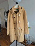 Soft and beautiful duffle coat in wool and yellow, Ophalen of Verzenden, Zo goed als nieuw