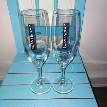 Champagne glazen Scavi&Ray 2 stuks beschikbaar voor biedingen