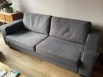 3 zits bank grijs Troubadour, 3 zitsbank, Ophalen, Gebruikt, Driepersoons, 75 tot 100 cm