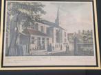 Gezicht Engelsche - KerkBegijnhof Amsterdam Schouten 1775, Antiek en Kunst, Kunst | Etsen en Gravures, Ophalen