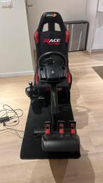 Playseat race pro stuur+pedalen+schakelaar+drive hub, Spelcomputers en Games, Spelcomputers | Xbox | Accessoires, Ophalen, Gebruikt
