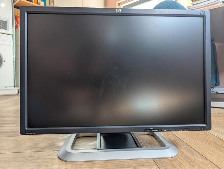 HP LP2475w, Computers en Software, Monitoren, Gebruikt, 60 Hz of minder, DisplayPort, DVI, HDMI, In hoogte verstelbaar, Draaibaar