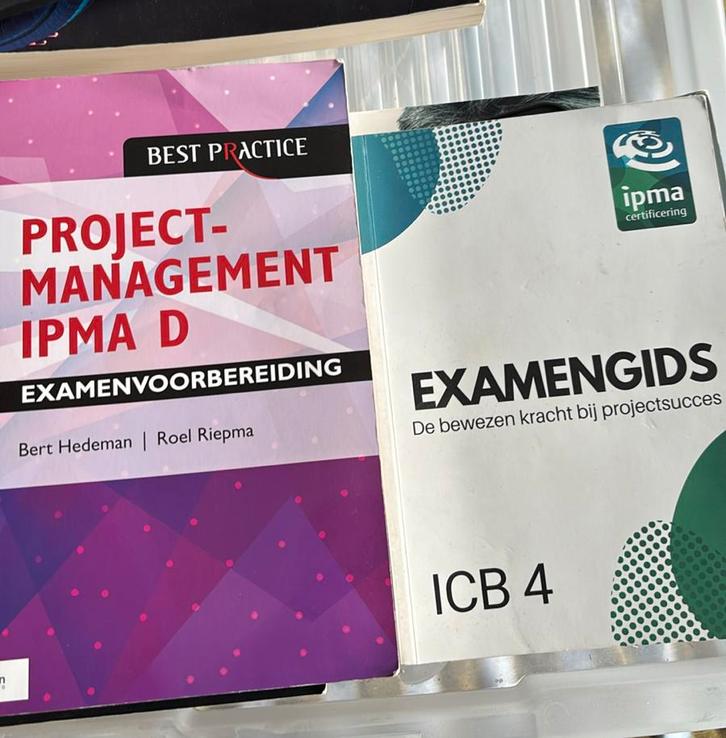 Bert Hedeman - Projectmanagement IPMA D Examenvoorbereiding, Boeken, Wetenschap, Zo goed als nieuw, Ophalen of Verzenden