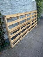 Pallet 2 stuks onbehandeld hout ca. 200x, Doe-het-zelf en Verbouw, Hout en Planken, Ophalen, Gebruikt, 200 tot 250 cm, 50 mm of meer