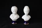 Vintage Capodimonte bisque porseleinen bustes c 1940, Ophalen of Verzenden