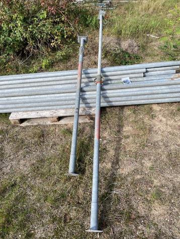 Gegalvaniseerde telescopische steunpalen Stempels beschikbaar voor biedingen
