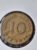 DUITSLAND 10 pfenning 1950 D (#26), Ophalen of Verzenden, Duitsland, Losse munt