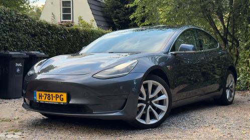 Tesla Model 3 Dual Motor 19”velgen, wit leder interieur BTW, Auto's, Tesla, Bedrijf, Model 3, 360° camera, Achteruitrijcamera