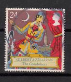 Engeland UK The Gondoliers, Verzenden, Gestempeld