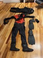 Santi Espace Droogpak XXL met toebehoren, Watersport en Boten, Ophalen, Gebruikt, Duikpak