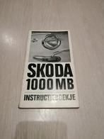 Instrutieboekje skoda1000 mb, Ophalen of Verzenden
