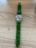 Swatch SKZ103 Garden Turf horloge uit 1997, Ophalen of Verzenden, Zo goed als nieuw, Jongen of Meisje