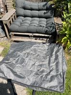 Tuinkussen hoes antreciet voor paletbank kussens, Tuin en Terras, Tuinmeubel-accessoires, Ophalen of Verzenden, Gebruikt