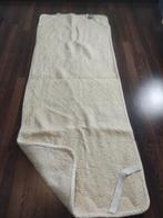 Wollen Onderdeken - Merlan Duo 80x200, Huis en Inrichting, Ophalen of Verzenden, Zo goed als nieuw, Eenpersoons, Wit