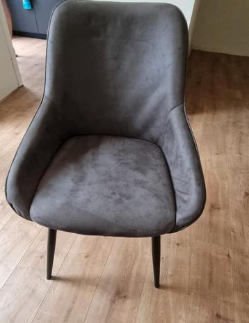 Eetkamerstoelen antraciet Z.G.A.N! 3 stuks! beschikbaar voor biedingen