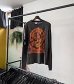 90s soziedad alkoholika Faded vintage graphic longsleeve, Kleding | Heren, US Basic, Zwart, Ophalen of Verzenden, Zo goed als nieuw