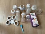 Babyvoeding set oa Philips Avent Flessen, Kinderen en Baby's, Babyvoeding en Toebehoren, Ophalen of Verzenden, Gebruikt, Overige typen