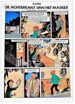 Poster Kasper ~ De achterkant van het masker 👹 70 x 50 cm, Verzamelen, Rechthoekig Staand, Nieuw, Ophalen of Verzenden, A1 t/m A3