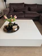 Salontafel 100x100, Huis en Inrichting, Tafels | Salontafels, Ophalen, Gebruikt, 50 tot 100 cm, Kunststof