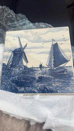 Delfts blauw tegeltje, Antiek en Kunst, Antiek | Wandborden en Tegels, Ophalen of Verzenden