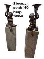 2 bronzen beelden vorige eeuw, Ophalen