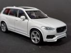 Volvo Xc90 white 1:36 Welly Pol, Hobby en Vrije tijd, Modelauto's | Overige schalen, Nieuw, Ophalen of Verzenden