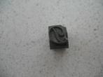 Smeed/Gietijzeren Stempel Letter P * Vintage, Ophalen of Verzenden, Overige typen