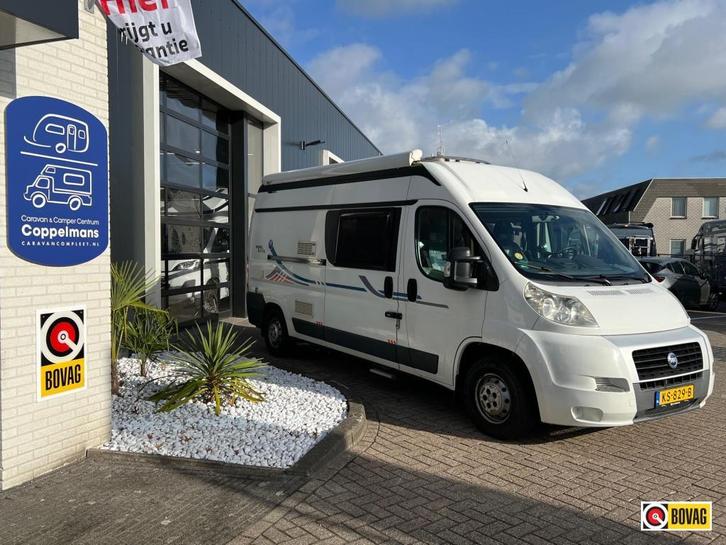 Adria Twin 600 dwarsbed, nette staat, handgeschakeld., Caravans en Kamperen, Campers, Bedrijf, tot en met 2, Buscamper of Camperbus
