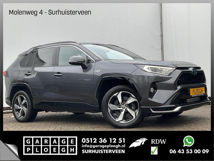 Toyota RAV4 2.5 Hybrid AWD Plug-in Leer Stoel/Stuurverw Carp, Auto's, Toyota, Bedrijf, Te koop, Rav4, 4x4, ABS, Achteruitrijcamera
