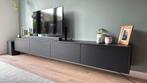 Tv meubel 260x36x33 zwart, Ophalen, 250 tot 300 cm, Zo goed als nieuw, Minder dan 100 cm