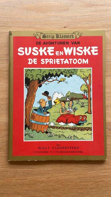 Suske en Wiske - Strip Klassiek - De Sprietatoom #4 beschikbaar voor biedingen