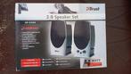 Trust computer speakers 2.0, Ophalen of Verzenden, Zo goed als nieuw, Audiokanaal 2, Trust