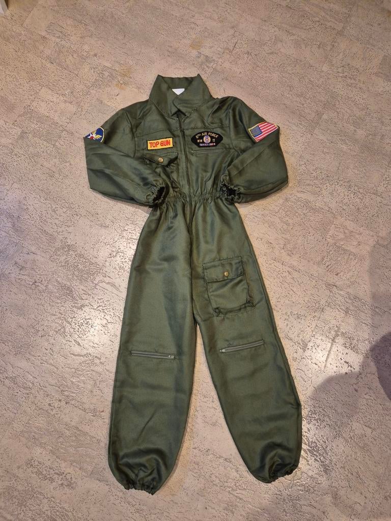 Pilotenpak kind - Maat 140 - Carnavalskleding, Kinderen en Baby's, Carnavalskleding en Verkleedspullen, Ophalen of Verzenden, Zo goed als nieuw